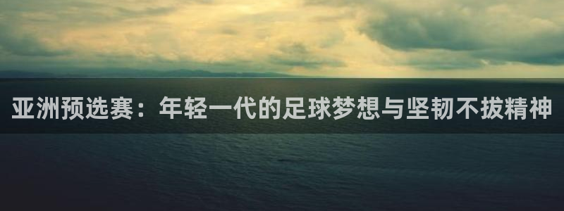 世界杯足球直播:亚洲预选赛:年轻一代的足球梦想与坚韧不拔精神